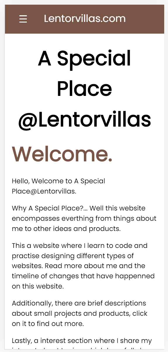 Lentorvillas Page